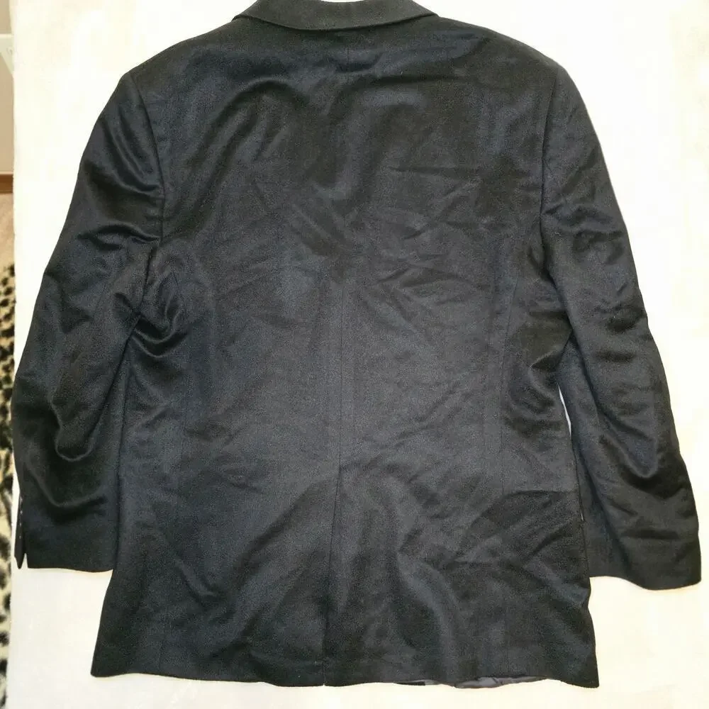 Brooks Brothers Fitzgerald Fit Blazer 48R- 100% Italian Cashmere Tollegno 1900